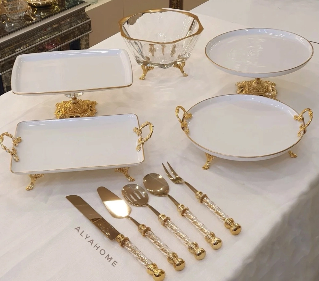 10 Parça Sunum Seti Gold