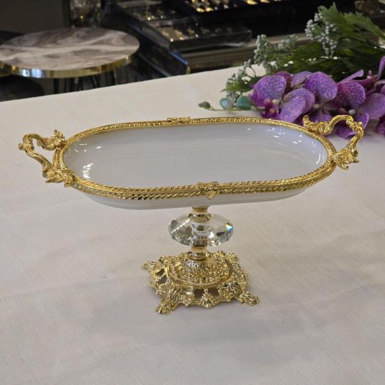 Porselen Servis Tabağı 25 cm