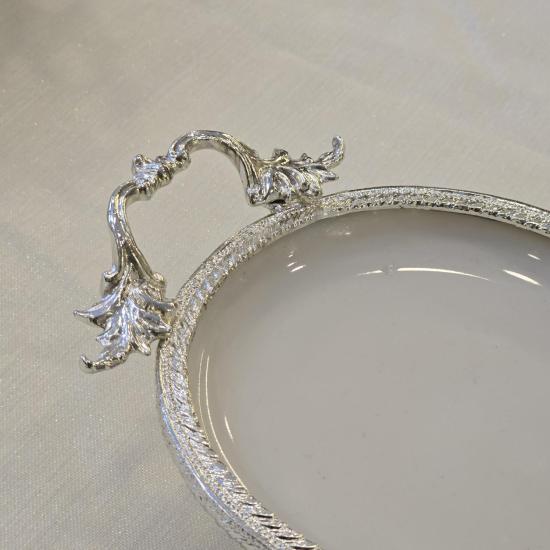 Porselen Servis Tabağı 30x16 cm