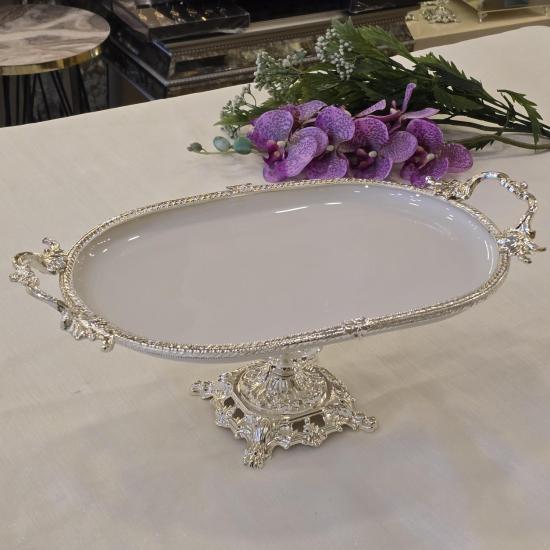 Porselen Servis Tabağı 25 cm