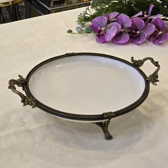 Porselen Servis Tabağı 26 cm