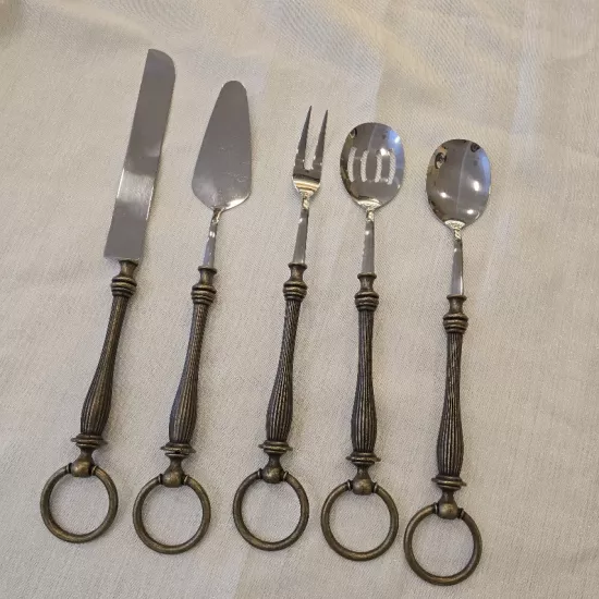 Halkalı Servis Kaşık Seti