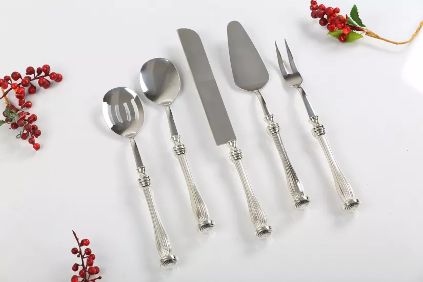 Halkalı Servis Kaşık Seti