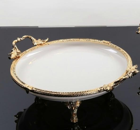 Porselen Servis Tabağı 26 cm